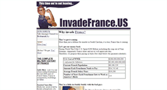 Desktop Screenshot of invadefrance.us
