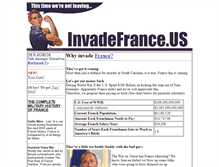 Tablet Screenshot of invadefrance.us